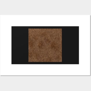 Furry Brown Posters and Art